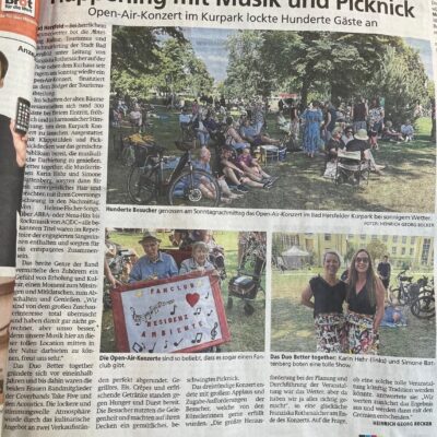 Kurkonzert Hersfelder Zeitung